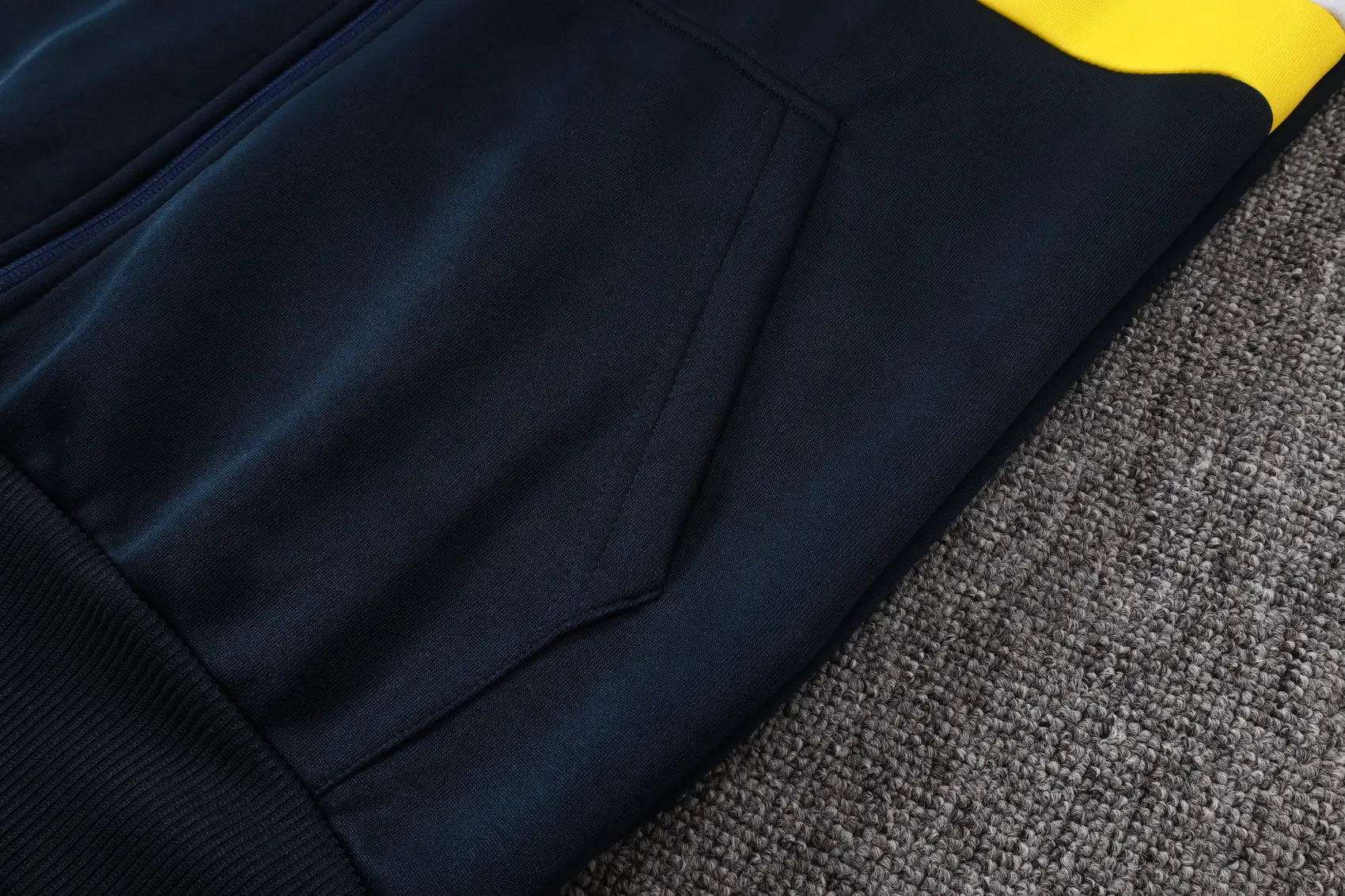 Tuta Full-zip Real Madrid 26/27 Uomo Blu Navy | Tuta da Calcio