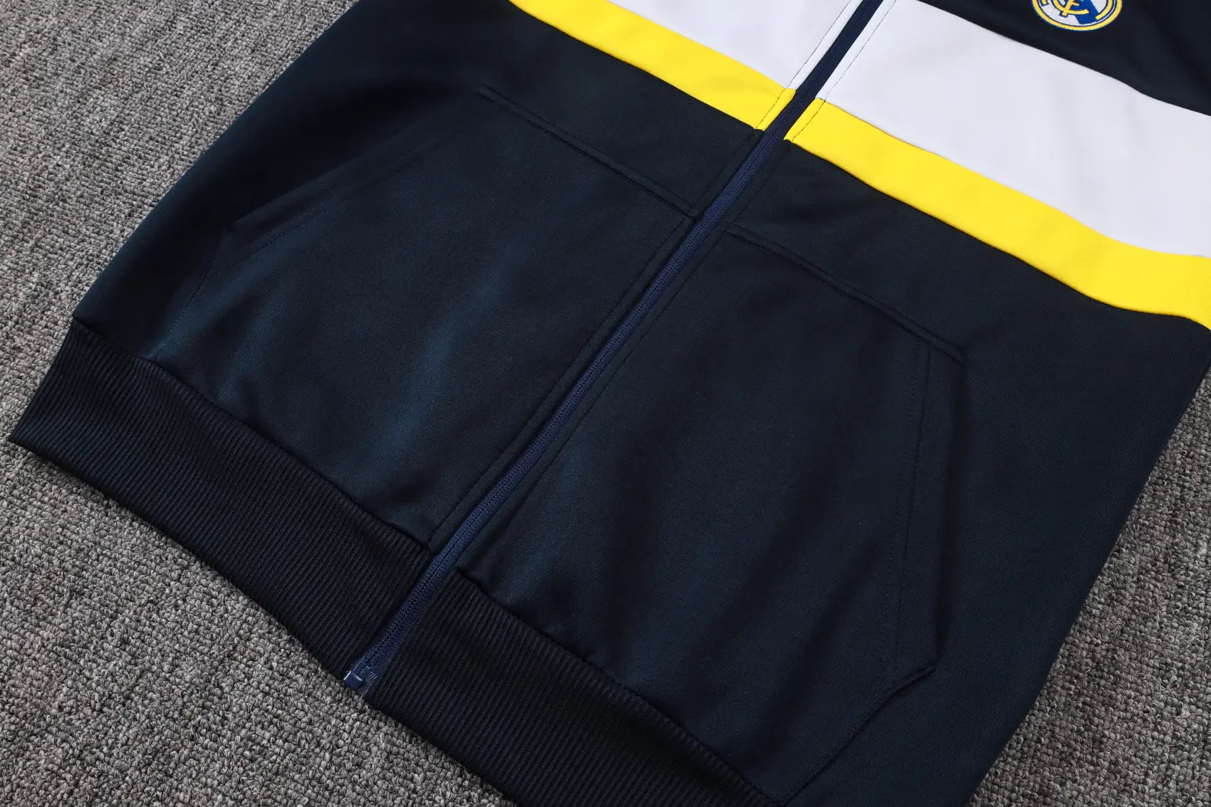 Tuta Full-zip Real Madrid 26/27 Uomo Blu Navy | Tuta da Calcio