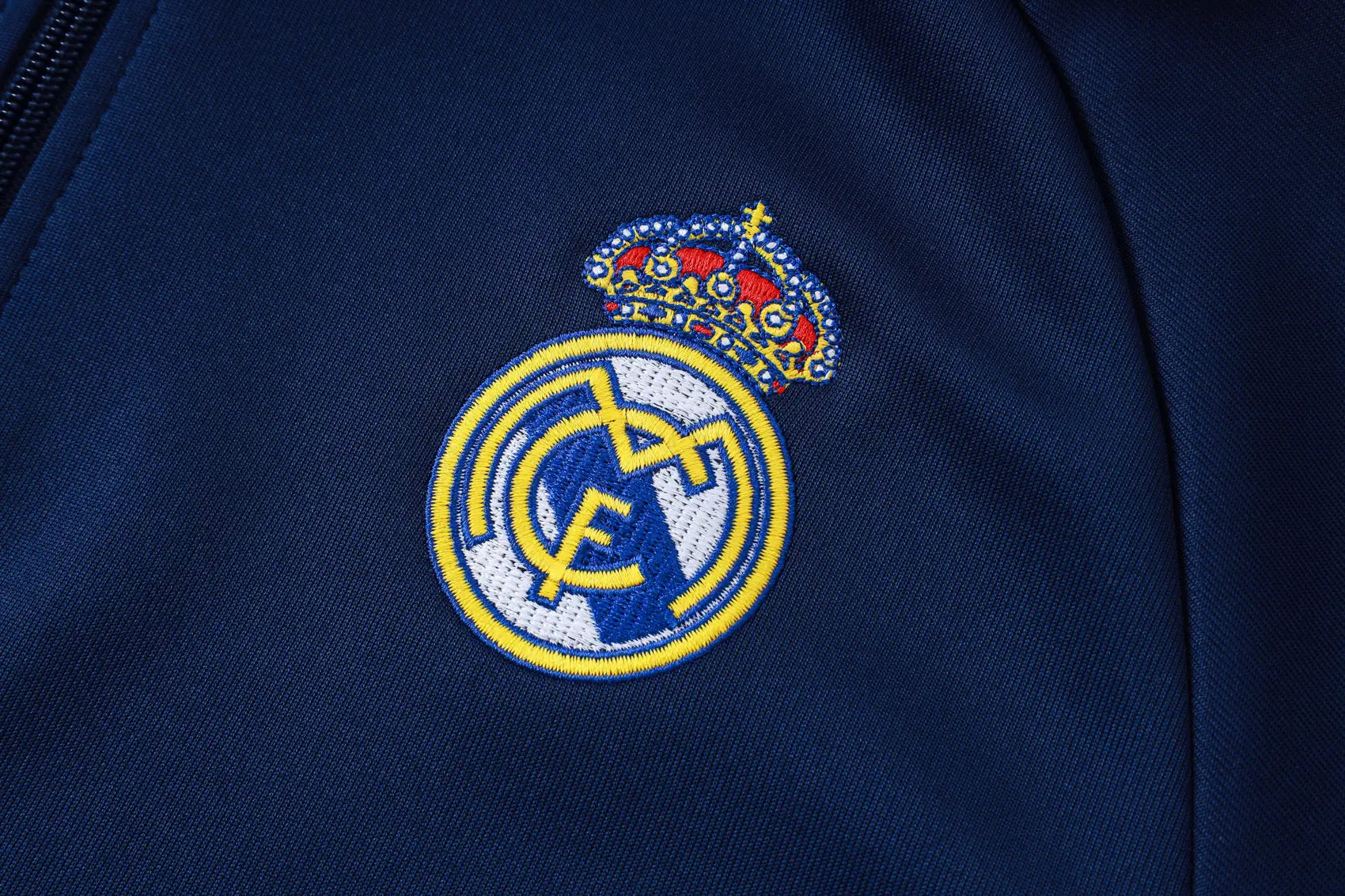 Tuta Full-zip Real Madrid 26/27 Uomo Blu Navy | Tuta da Calcio