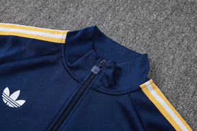 Tuta Full-zip Real Madrid 26/27 Uomo Blu Navy | Tuta da Calcio