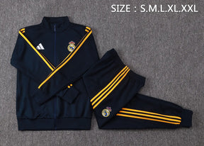 Tuta Full-zip Real Madrid 26/27 Uomo Blu Navy | Tuta da Calcio