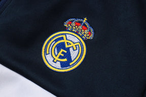 Tuta Full-zip Real Madrid 26/27 Uomo Blu Navy | Tuta da Calcio