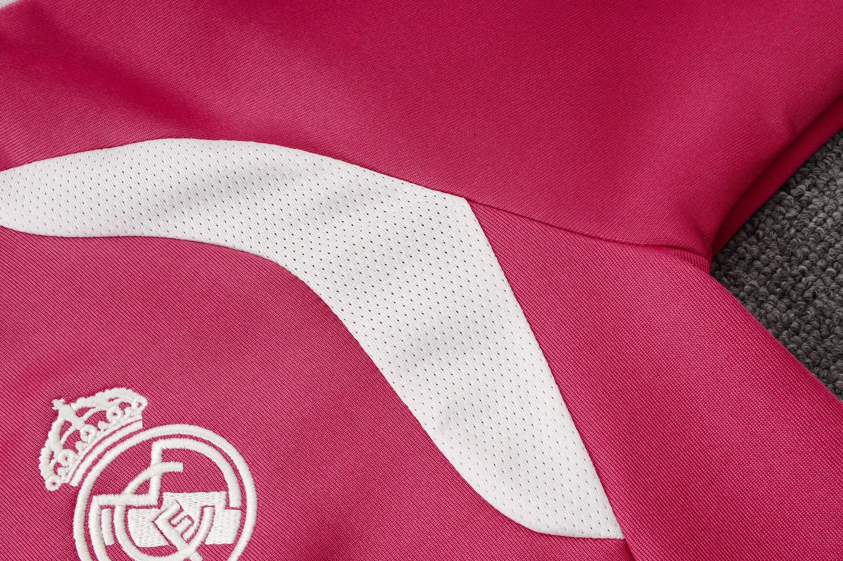 Tuta Full-zip Real Madrid 26/27 Uomo Rosa | Tuta da Calcio