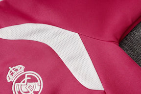Tuta Full-zip Real Madrid 26/27 Uomo Rosa | Tuta da Calcio