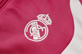 Tuta Full-zip Real Madrid 26/27 Uomo Rosa | Tuta da Calcio