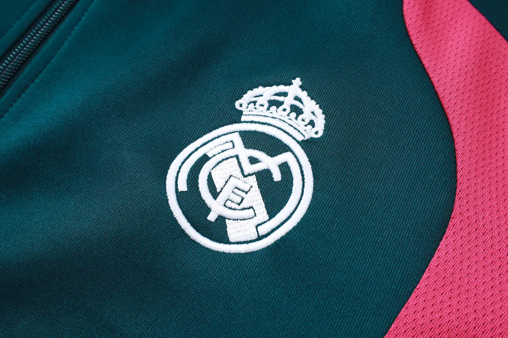 Tuta Full-zip Real Madrid 26/27 Uomo Verde Petrolio | Tuta da Calcio