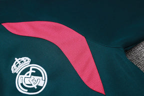 Tuta Full-zip Real Madrid 26/27 Uomo Verde Petrolio | Tuta da Calcio