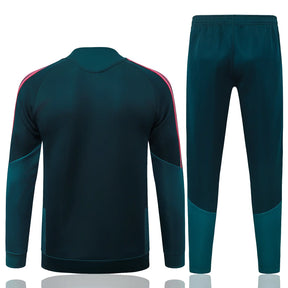 Tuta Full-zip Real Madrid 26/27 Uomo Verde Petrolio | Tuta da Calcio