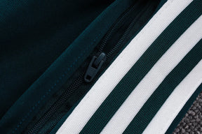 Tuta Full-zip Real Madrid 26/27 Uomo Verde Petrolio | Tuta da Calcio