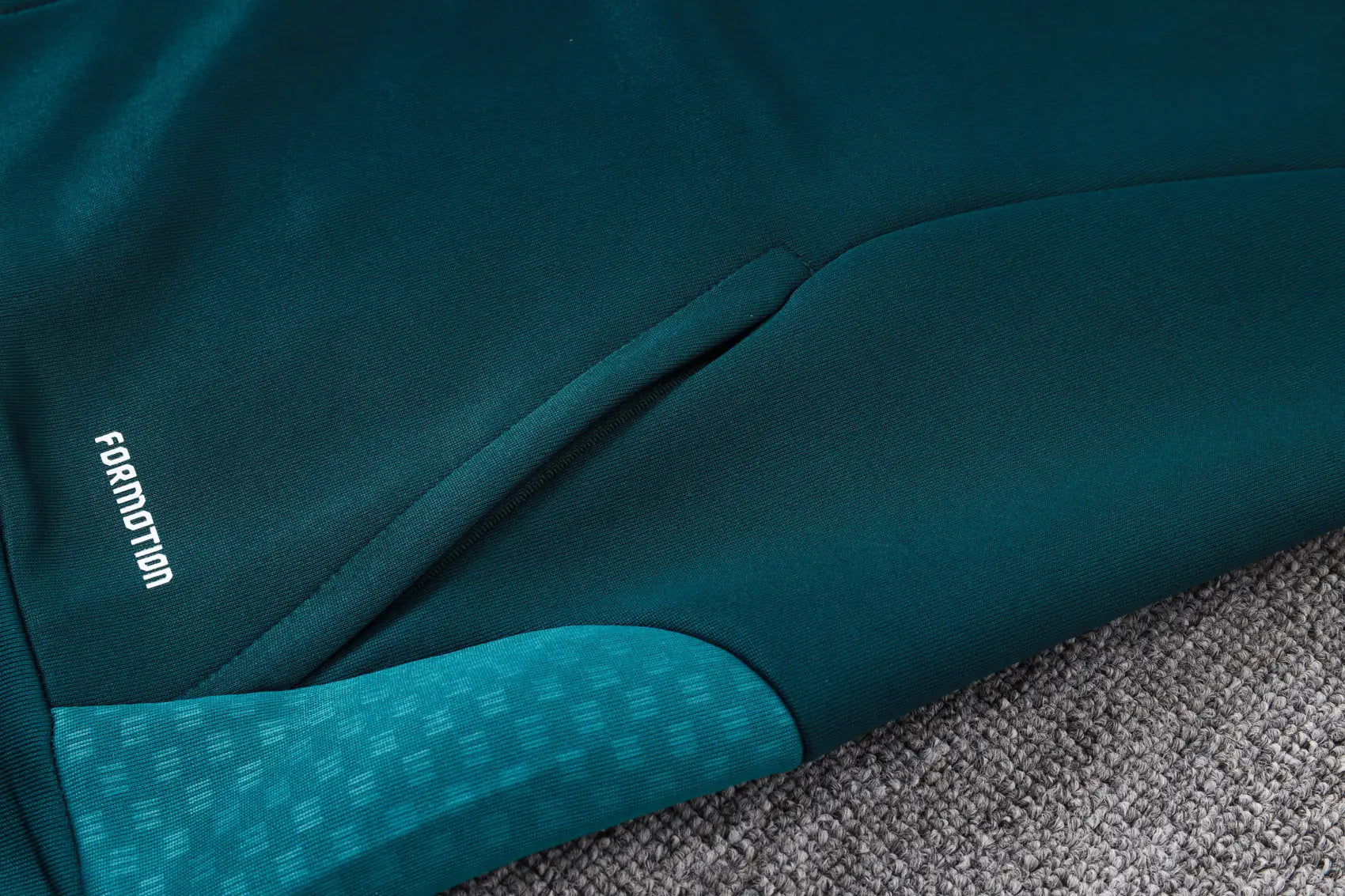 Tuta Full-zip Real Madrid 26/27 Uomo Verde Petrolio | Tuta da Calcio