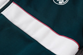 Tuta Full-zip Real Madrid 26/27 Uomo Verde Petrolio | Tuta da Calcio