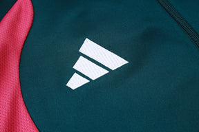 Tuta Full-zip Real Madrid 26/27 Uomo Verde Petrolio | Tuta da Calcio