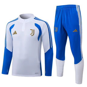 Tuta Half-zip 26/27 Uomo Bianco e Blu | Tuta da Calcio