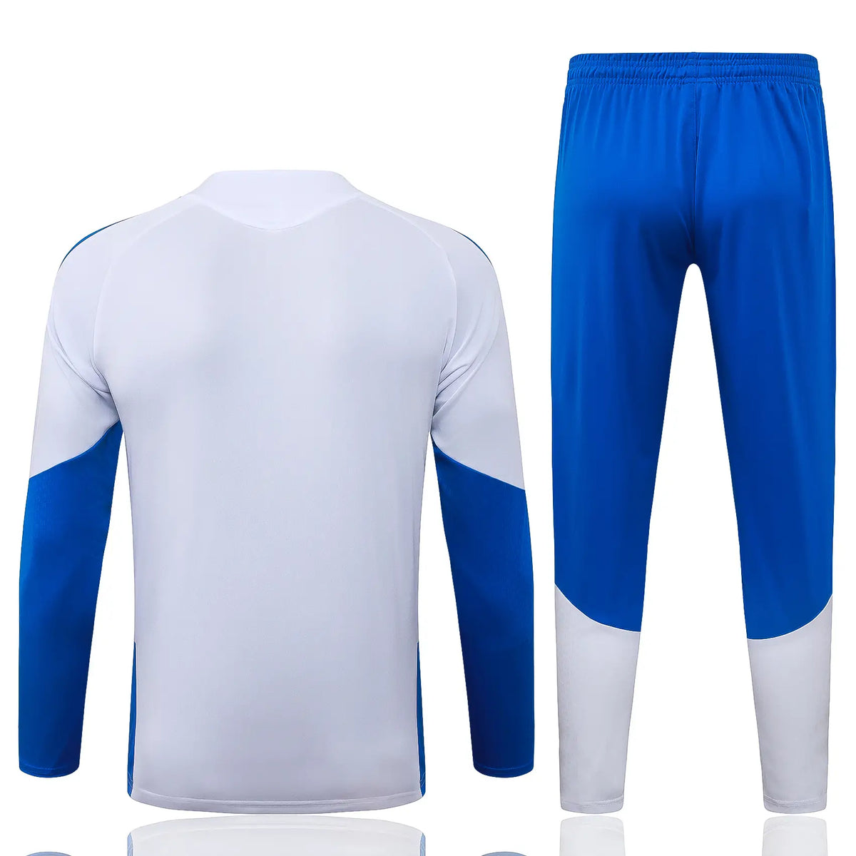 Tuta Half-zip 26/27 Uomo Bianco e Blu | Tuta da Calcio