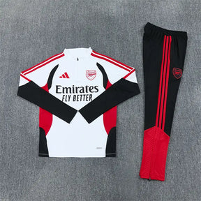 Tuta Half-zip Arsenal 26/27 Uomo Bianco | Tuta da Calcio