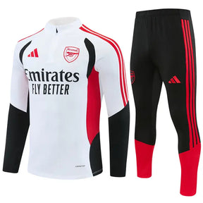 Tuta Half-zip Arsenal 26/27 Uomo Bianco | Tuta da Calcio