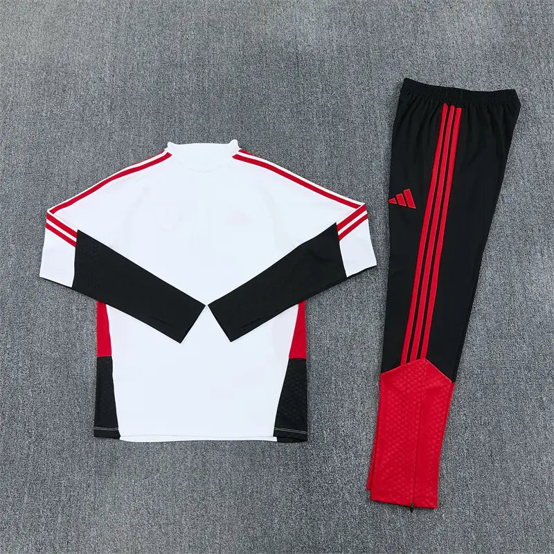 Tuta Half-zip Arsenal 26/27 Uomo Bianco | Tuta da Calcio