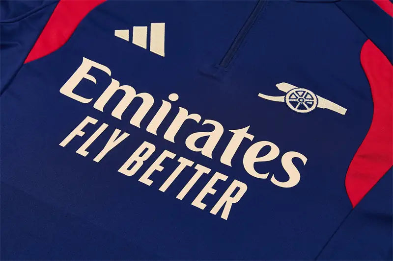 Tuta Half-zip Arsenal 26/27 Uomo Blu Navy | Tuta da Calcio