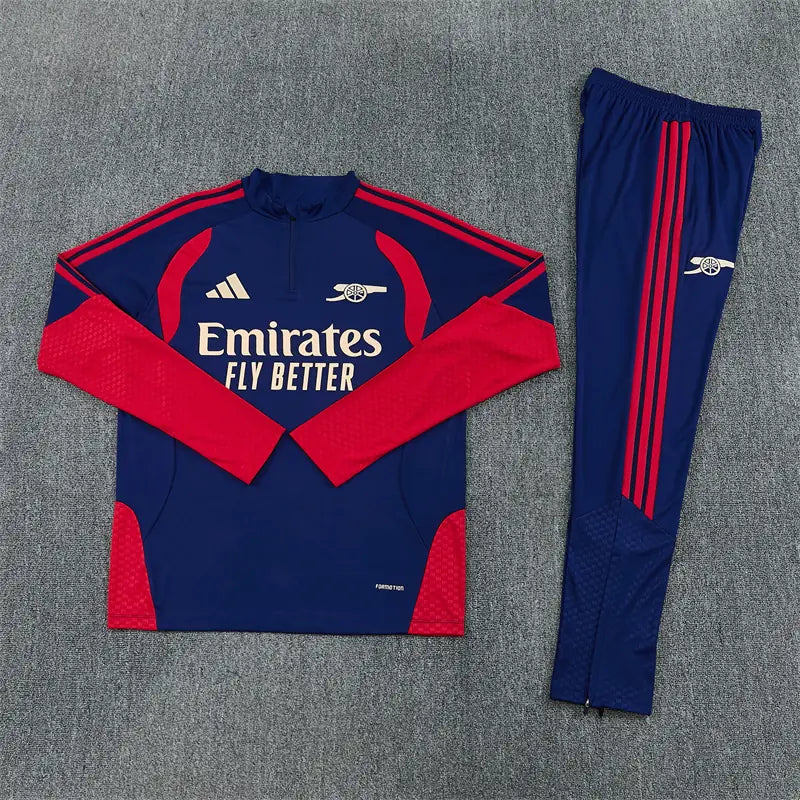 Tuta Half-zip Arsenal 26/27 Uomo Blu Navy | Tuta da Calcio