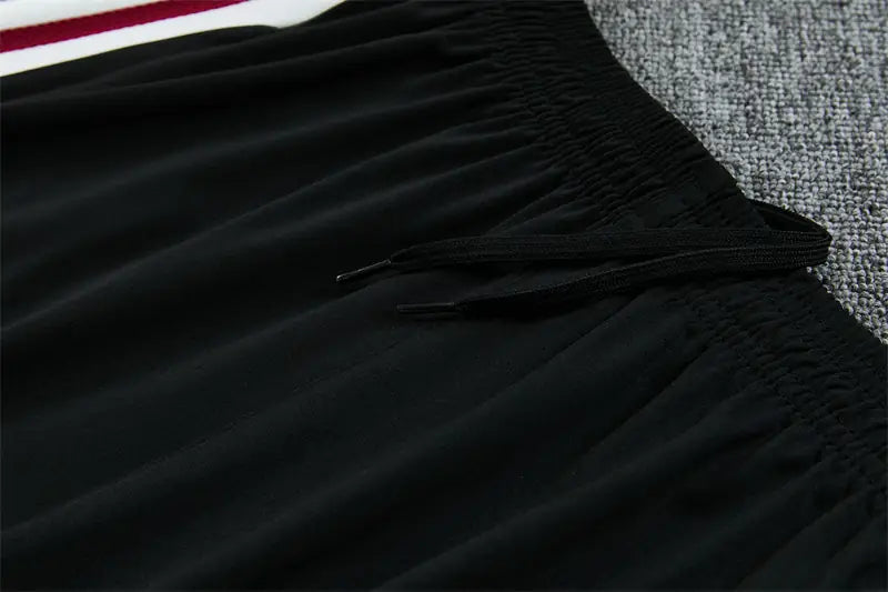 Tuta Half-zip Arsenal 26/27 Uomo Nero e Bordeaux | Tuta da Calcio