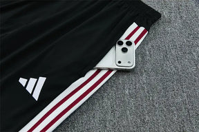 Tuta Half-zip Arsenal 26/27 Uomo Nero e Bordeaux | Tuta da Calcio