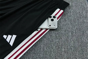 Tuta Half-zip Arsenal 26/27 Uomo Rosso Bordeaux e Nero | Tuta da Calcio