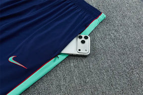 Tuta Half-zip Barcelona 26/27 Uomo Azzurro e Blu Navy | Tuta da Calcio