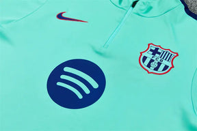 Tuta Half-zip Barcelona 26/27 Uomo Azzurro e Blu Navy | Tuta da Calcio