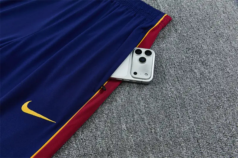 Tuta Half-zip Barcelona 26/27 Uomo Blu Navy | Tuta da Calcio