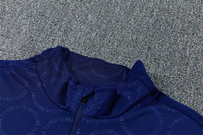 Tuta Half-zip Barcelona 26/27 Uomo Blu Navy | Tuta da Calcio