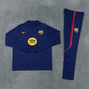 Tuta Half-zip Barcelona 26/27 Uomo Blu Navy | Tuta da Calcio
