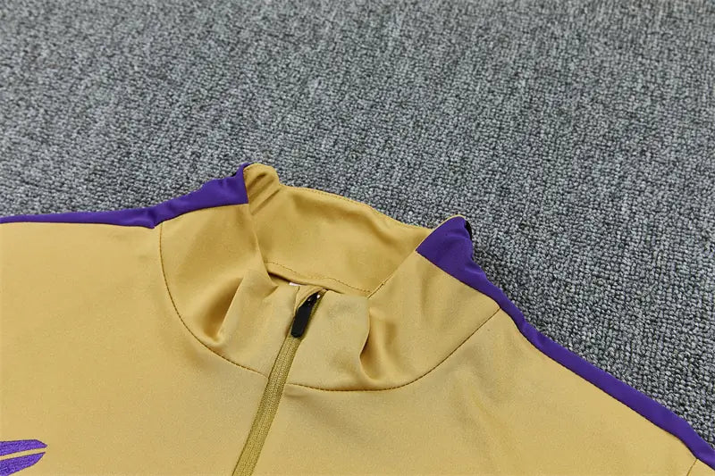 Tuta Half-zip Barcelona 26/27 Uomo Giallo | Tuta da Calcio