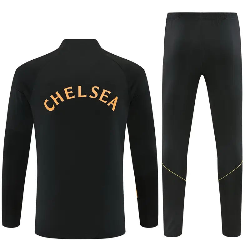 Tuta Half-zip Chelsea 26/27 Uomo Nero | Tuta da Calcio