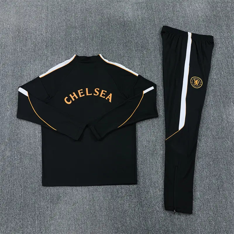 Tuta Half-zip Chelsea 26/27 Uomo Nero | Tuta da Calcio