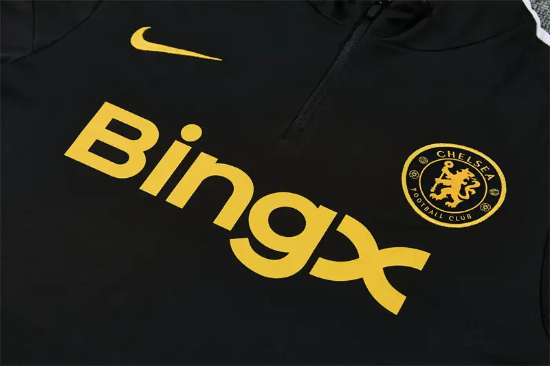 Tuta Half-zip Chelsea 26/27 Uomo Nero | Tuta da Calcio