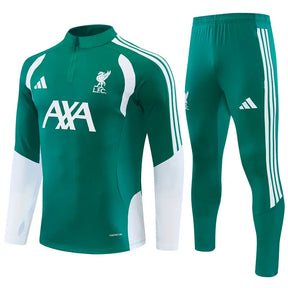 Tuta Half-zip Liverpool 26/27 Uomo Verde | Tuta da Calcio
