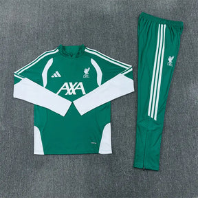 Tuta Half-zip Liverpool 26/27 Uomo Verde | Tuta da Calcio
