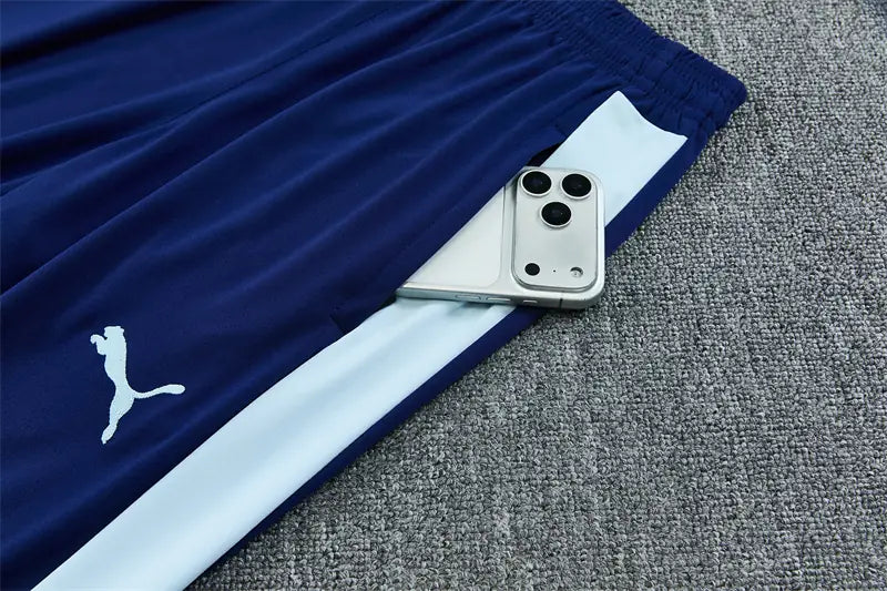 Tuta Half-zip Manchester City 26/27 Uomo Azzurro e Blu Navy | Tuta da Calcio