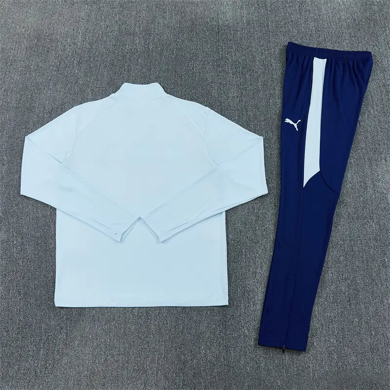 Tuta Half-zip Manchester City 26/27 Uomo Azzurro e Blu Navy | Tuta da Calcio