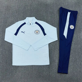Tuta Half-zip Manchester City 26/27 Uomo Azzurro e Blu Navy | Tuta da Calcio