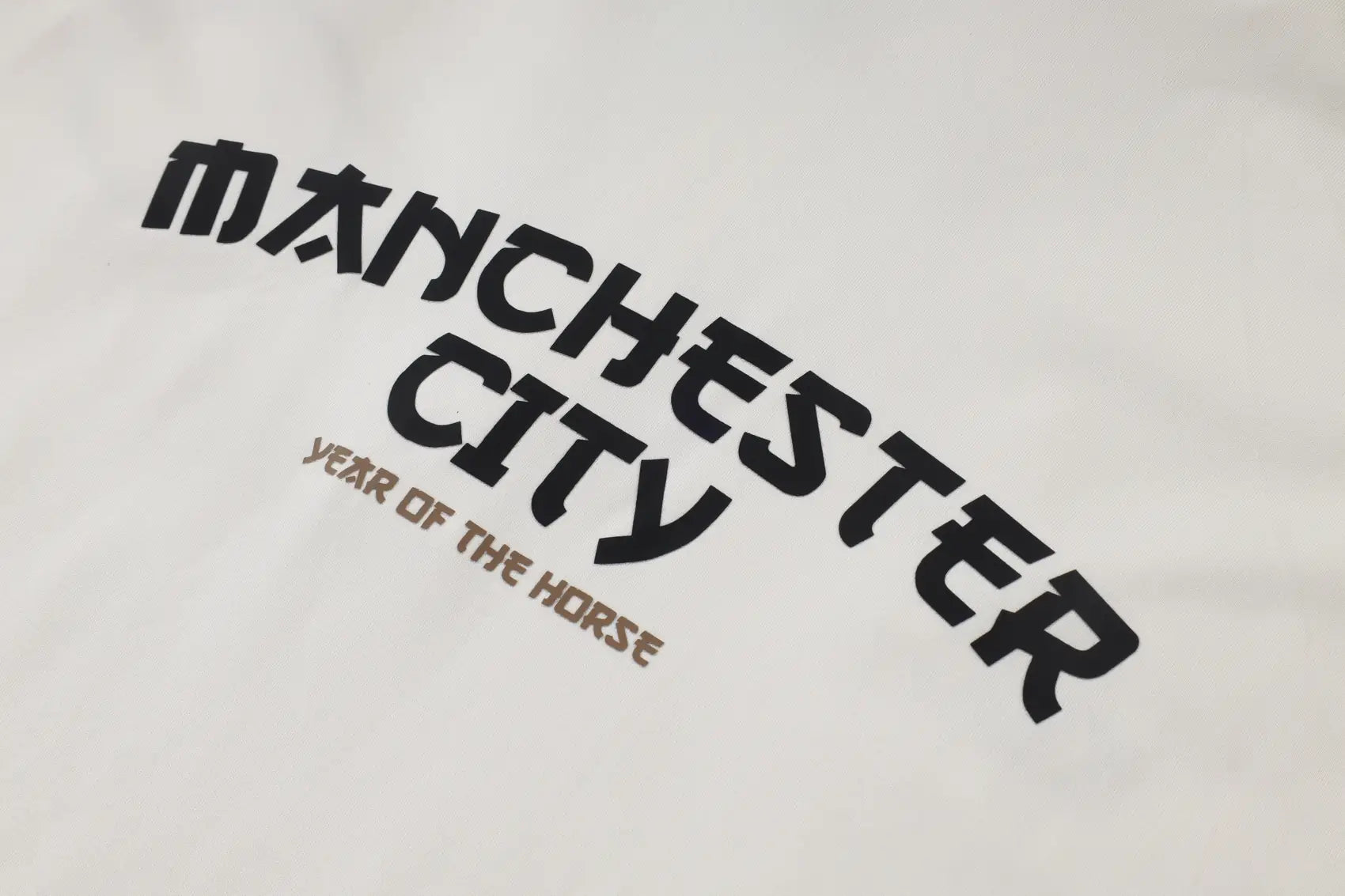 Tuta Half-zip Manchester City 26/27 Uomo Bianco e Nero | Tuta da Calcio