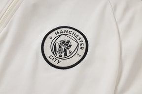 Tuta Half-zip Manchester City 26/27 Uomo Bianco e Nero | Tuta da Calcio