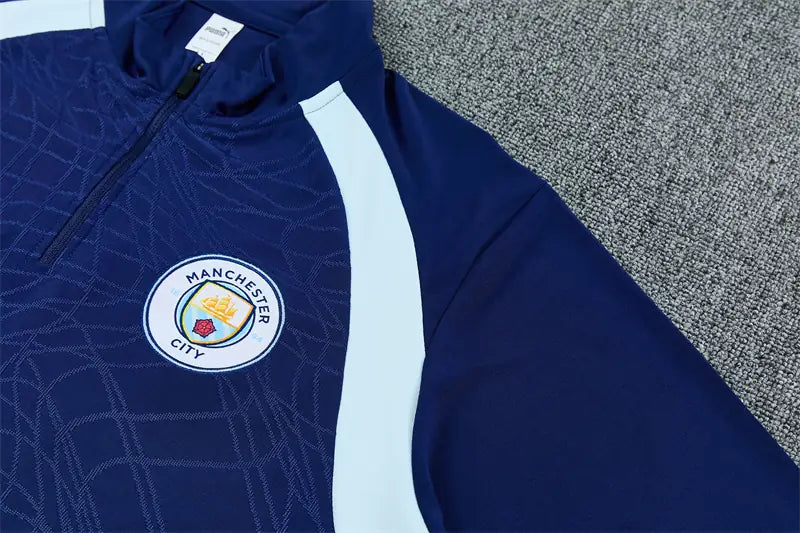 Tuta Half-zip Manchester City 26/27 Uomo Blu Navy | Tuta da Calcio