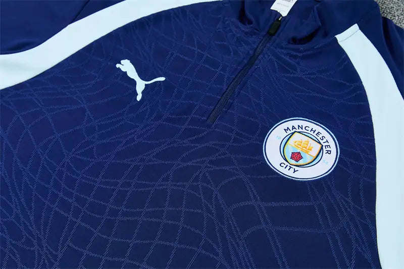 Tuta Half-zip Manchester City 26/27 Uomo Blu Navy | Tuta da Calcio