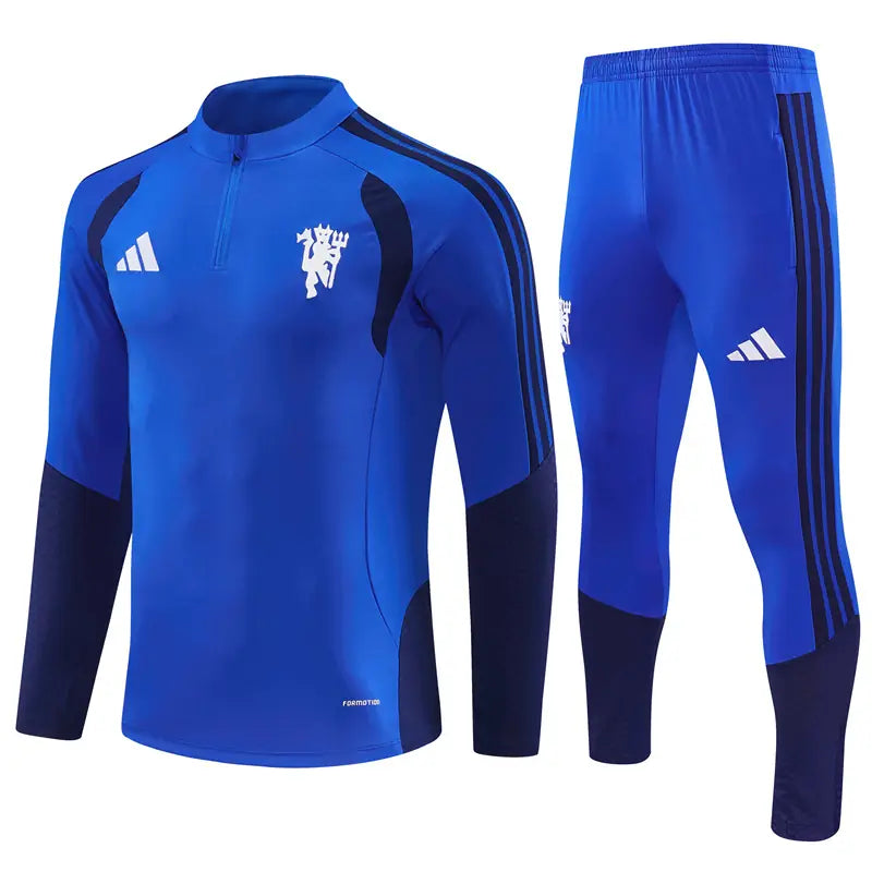 Tuta Half-zip Manchester United 26/27 Uomo Blu | Tuta da Calcio
