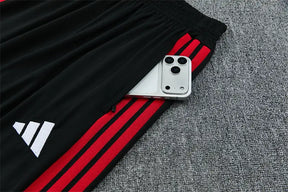Tuta Half-zip Manchester United 26/27 Uomo Nero e Rosso | Tuta da Calcio