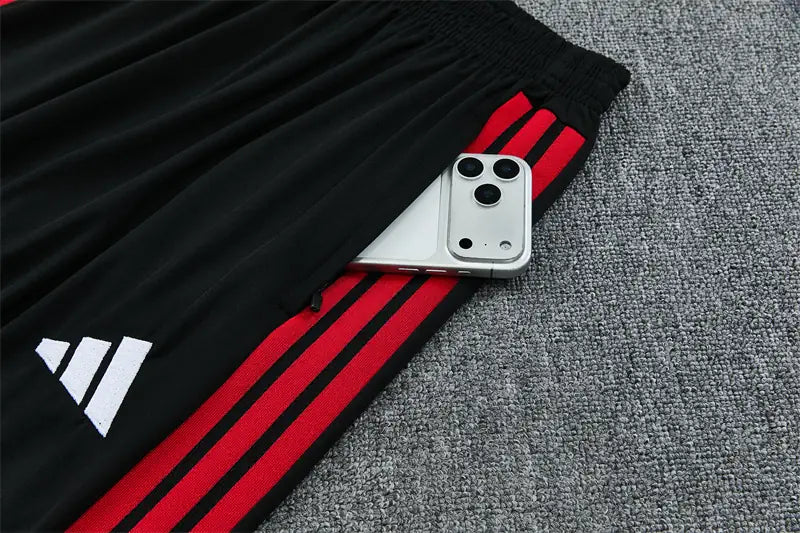 Tuta Half-zip Manchester United 26/27 Uomo Nero e Rosso | Tuta da Calcio