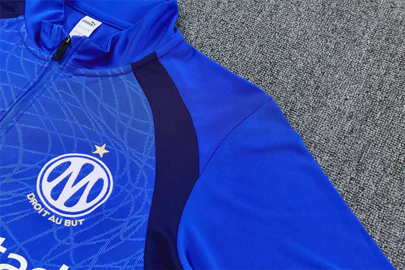 Tuta Half-zip Marseille 26/27 Uomo Blu | Tuta da Calcio