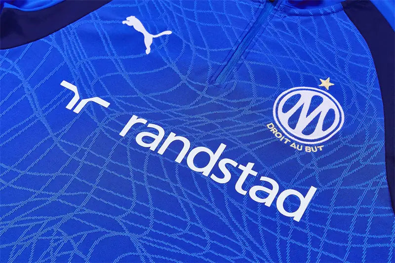 Tuta Half-zip Marseille 26/27 Uomo Blu | Tuta da Calcio