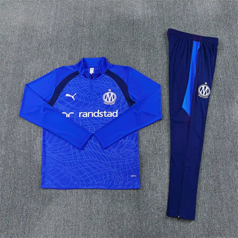 Tuta Half-zip Marseille 26/27 Uomo Blu | Tuta da Calcio